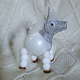 Формова декоративна іграшка, символ року 2026, Лошадка 40 мм, фото 2