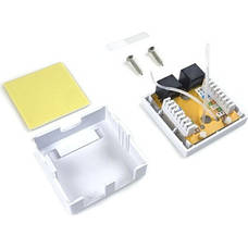 Телефонна розетка Eserver 1xRJ12 (WT-6009), фото 3