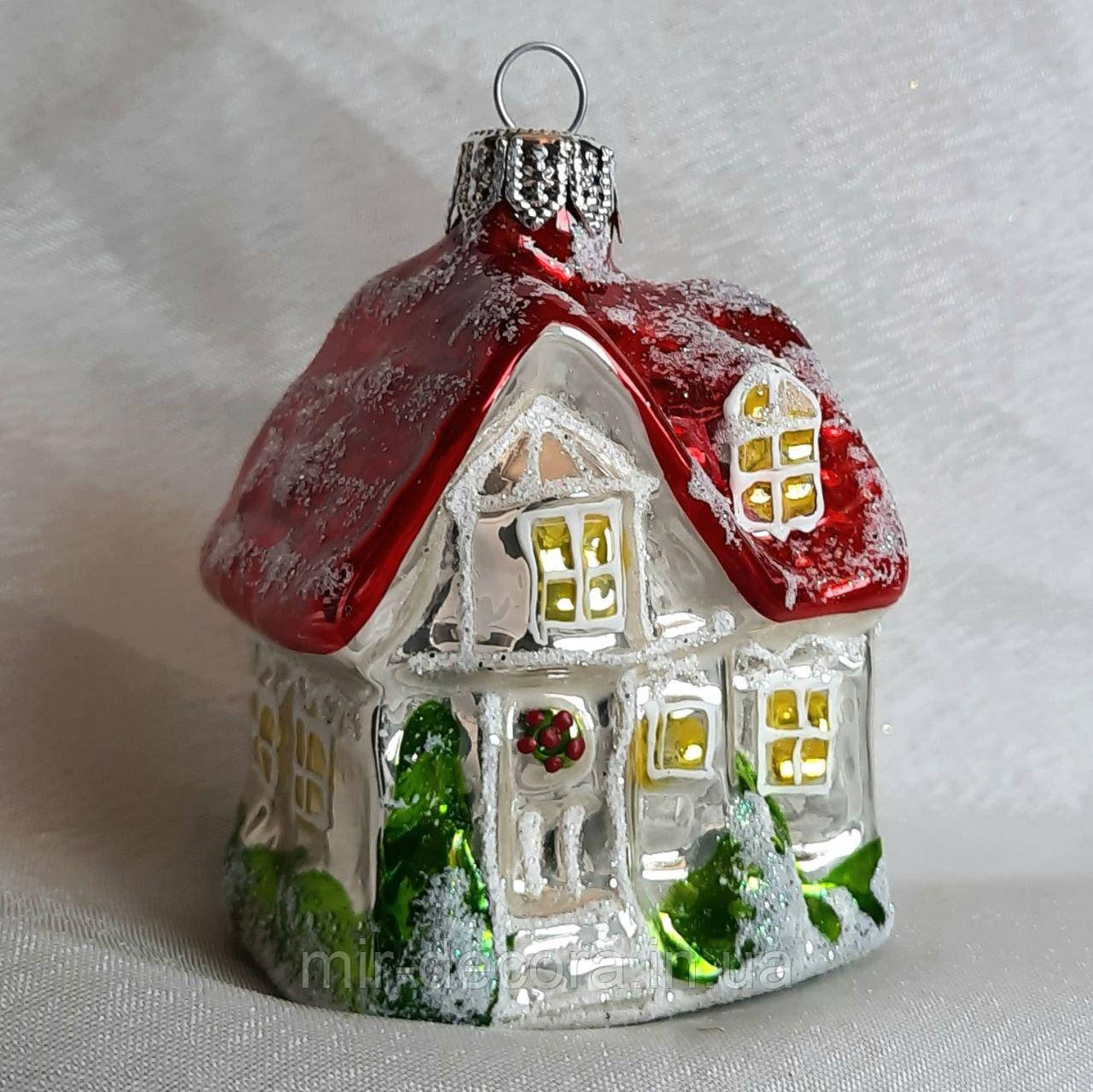 Формова ялинкова іграшка "Казковий дім", фото 1