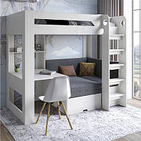 Ліжко двоярусне LION Флай з вбудованим столом з диваном