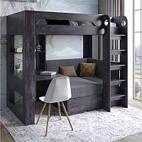 Ліжко двоярусне LION Флай з вбудованим столом з диваном