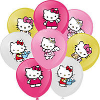 Повітряні кулі Кітті 12" 100 штук (Китай)