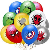Повітряні кулі Месники 12" 100 штук (54)