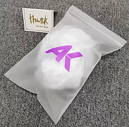 Зіп пакет слайдер 35x45 см матовий із замком Пакети слайдери з вашим логотипом, фото 2