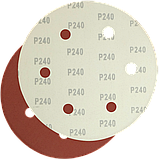 Шліфувальний круг Profter P-240 Липучка (225 мм), фото 4
