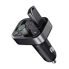 FM-трансмітер Baseus S-09 Pro Series Car FM Transmitter Cluster Black, фото 4