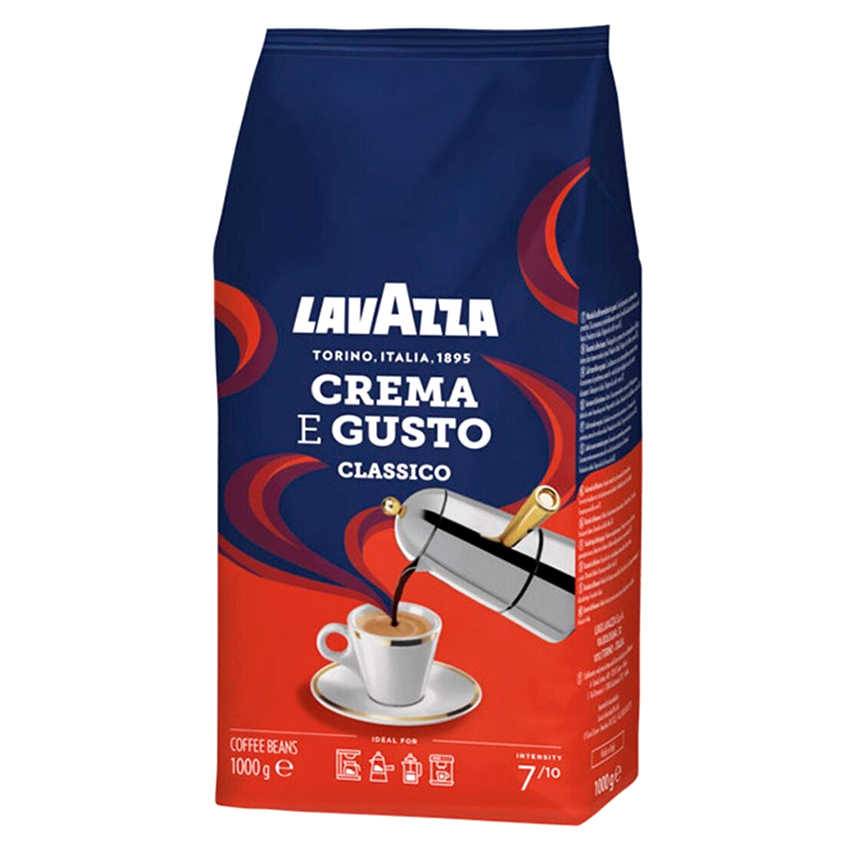 Кава в зернах Lavazza Crema E Gusto Espresso Classico, 1 кг