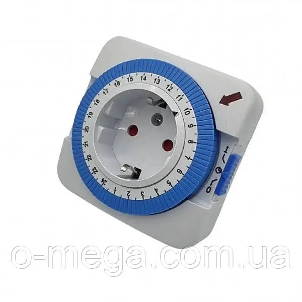 Таймер часу TAKEL TG-50 (LM6342) механічний добовий 16A