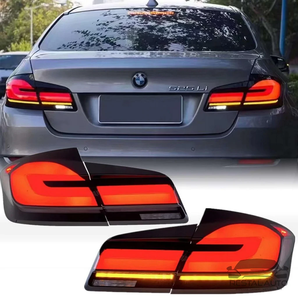 Задні ліхтарі стопи BMW 5 серії F10/11/07 2010-2016 р (2 шт), фото 1