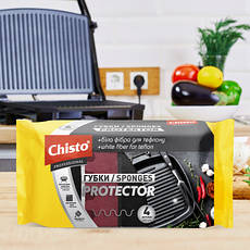 Губки кухонні Chisto Protector 4 шт. (4823098414773), фото 4