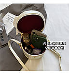 Жіноча сумка — гарна якість, базовий стильна сумка для через плече Ручні сумки — клатч ОПТ, фото 5