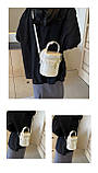 Жіноча сумка — гарна якість, класична стильна сумка для через плече Ручні сумки — клатч ОПТ, фото 3