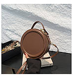 Жіноча сумка — гарна якість, базовий стильна сумка для через плече Ручні сумки — клатч ОПТ, фото 3