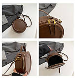 Жіноча сумка — гарна якість, класична стильна сумка для через плече Ручні сумки — клатч ОПТ, фото 4