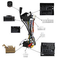 Адаптер штатного підсилювача FEELDO Audi Q3 2012-2015 базова комплектація CAN-BUS (6776) 2 шт., фото 2