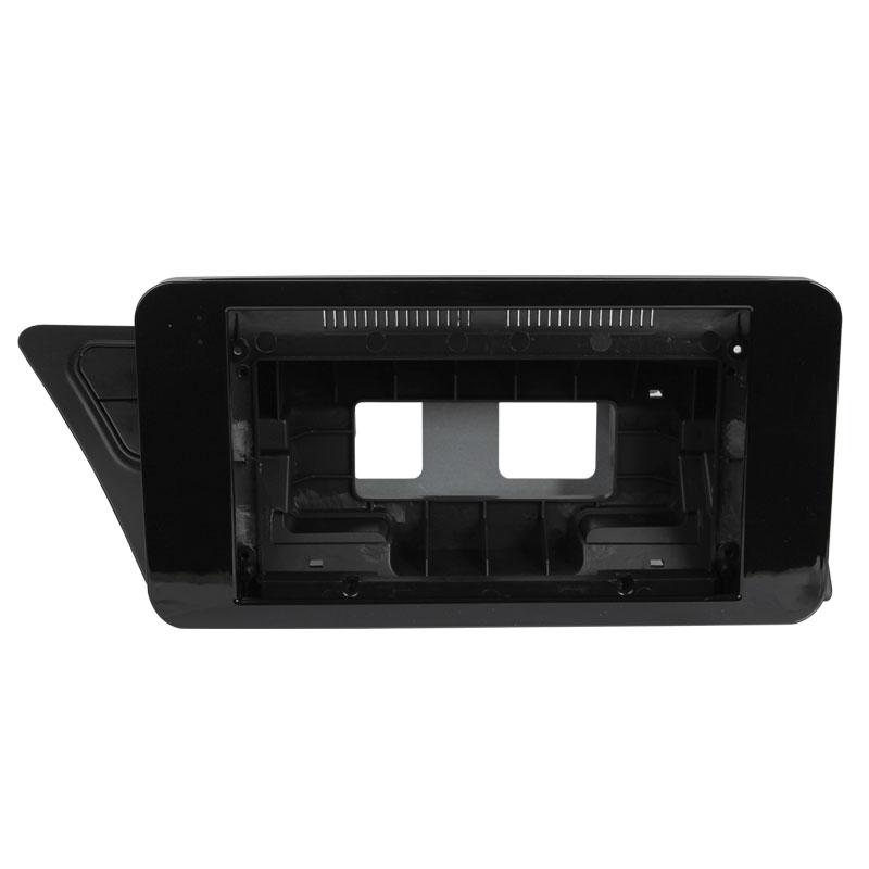 Штатний комплект перехідна рамка з проведенням Lesko 9" Audi A4 2009-2016 (повна комплектація) CAN-BUS 2 шт., фото 1