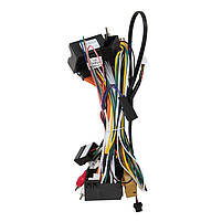 Штатний комплект перехідна рамка з проведенням Lesko 9" Audi A4 2009-2016 базова комплектація CAN-BUS 2 шт., фото 3