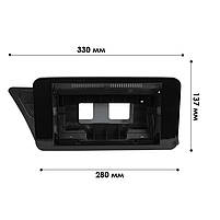 Штатний комплект перехідна рамка з проведенням Lesko 9" Audi A4 2009-2016 (повна комплектація) CAN-BUS 2 шт., фото 6