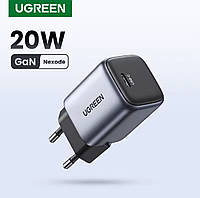 Зарядний пристрій UGREEN CD318 Nexode 20W USB-C GaN Fast Charger 20w NEW (90664)