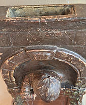 Хлопчик у вікні  XIX століття, Австрія, кераміка,  Н-43 см, фото 2