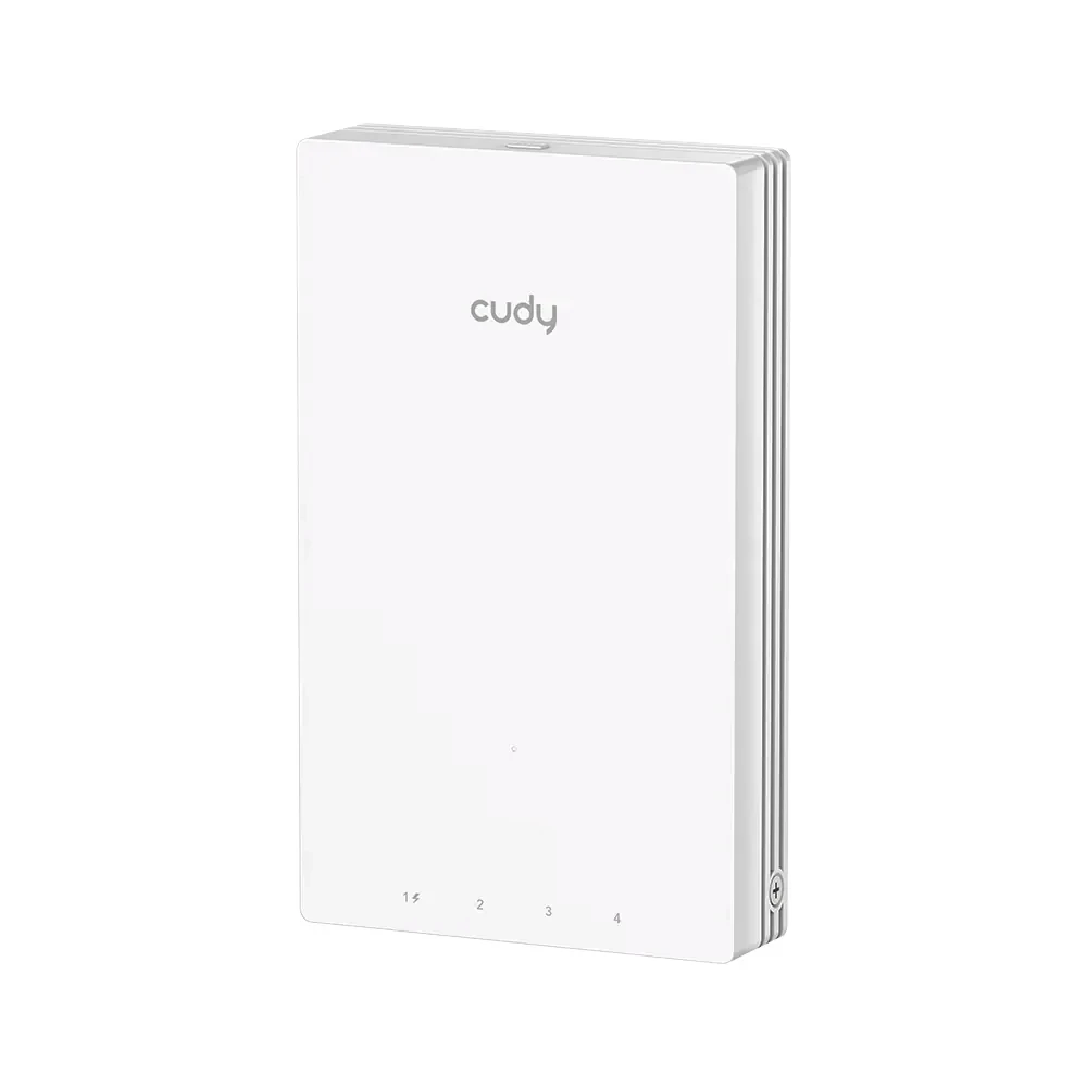 Точка доступу настінна WiFi 6 Cudy AP3000 Wall з підтримкою Mesh дводіапазонна гігабітна AX3000 (73-00583)