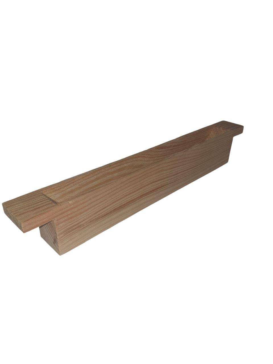 Годівниця верхня планка на українську рамку, 250 грам. Дерев’яна, фото 1