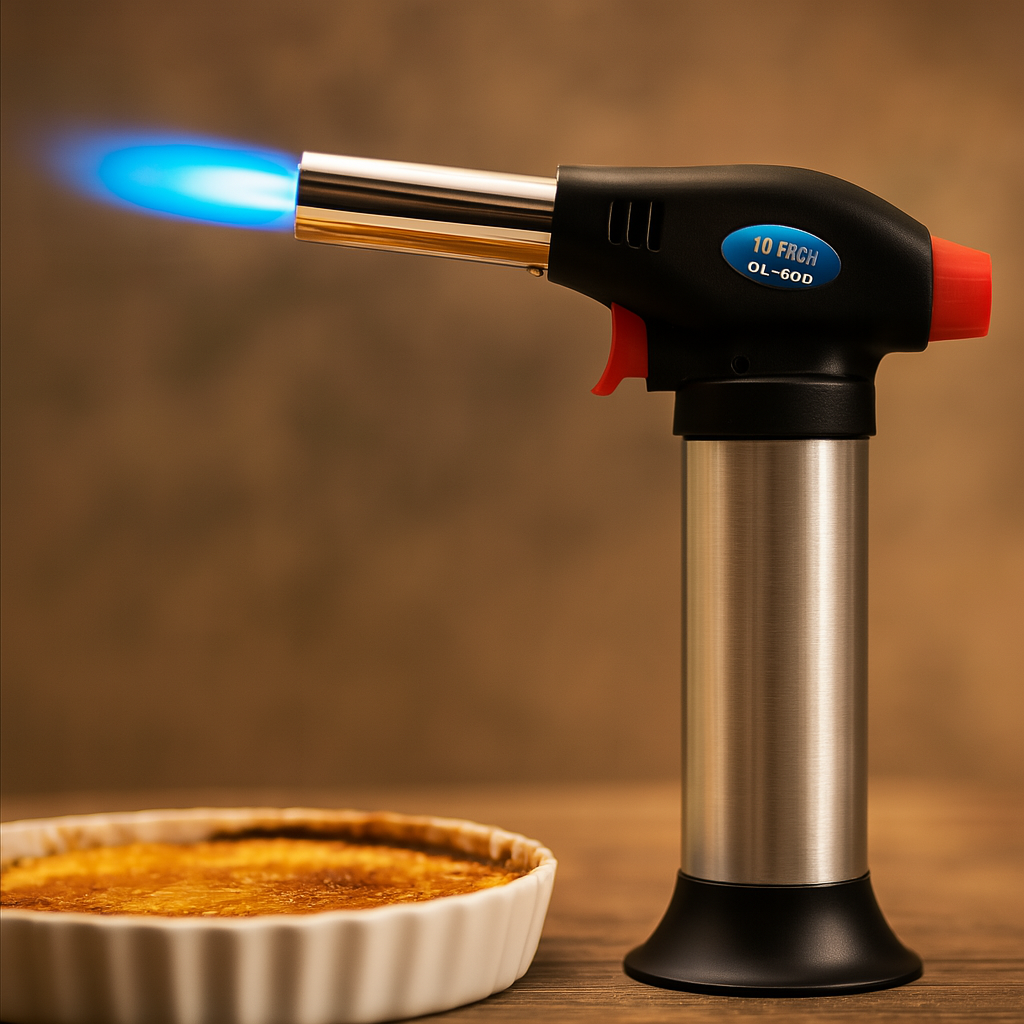 Газовий кондитерський пальник Turbo Torch OL-600 для фламбування, карамелізації, з п'єзопідпалом