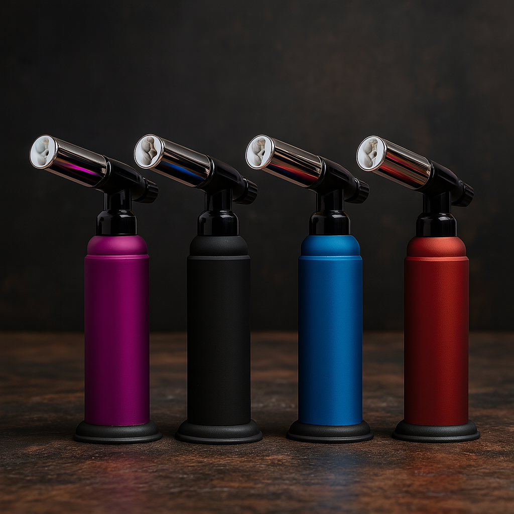 Газовий пальник з п'єзозапалюванням BUTANE TORCH BS-850 для фламбування, паяння, карамелізації, фото 1