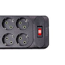 Мережевий фільтр F33U подовжувач 5 м на 6 розеток 4 USB 2 Type-C, фото 4