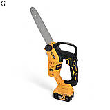 Акумуляторна ланцюгова пилка DeWALT 36V, 6.0 А·рік, безщіткова, кейс, шина 12 дюймів, фото 4