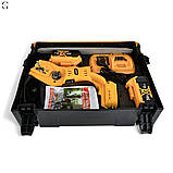 Акумуляторна ланцюгова пилка DeWALT 36V, 6.0 А·рік, безщіткова, кейс, шина 12 дюймів, фото 6