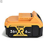 Акумуляторна ланцюгова пилка DeWALT 36V, 6.0 А·рік, безщіткова, кейс, шина 12 дюймів, фото 7