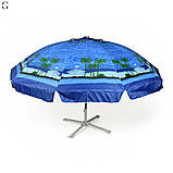 Професійний торговий зонт MARIO 2,5 м | Надійний захист та стильний дизайн, фото 5