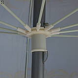 Професійний торговий зонт MARIO 2,5 м | Надійний захист та стильний дизайн, фото 10