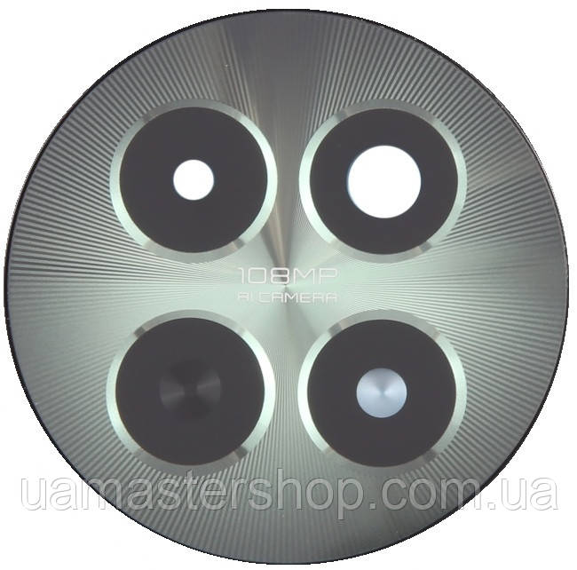 Скло камери Realme 12 без рамки зелене, фото 1