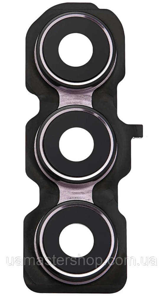 Скло камери Samsung A556 Galaxy A55 з рамкою рожевого кольору Lilac, фото 1