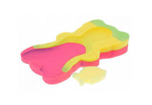Поролон для купання MINI pink-yellow multicolor