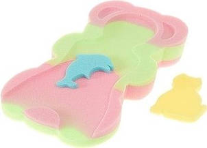 Поролон для купання MiDi pink-green multicolor