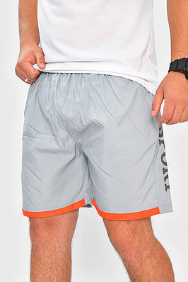 Шорти чоловічі сірого кольору 204233T Безкоштовна доставка