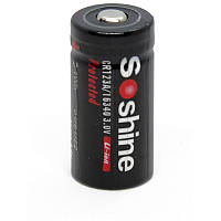 Акумулятор Soshine Protected CR123A/16340 3.0 V 700 mAh 1 шт.
