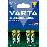 Аккумулятор Varta Recharge Accu AAA/HR03 Ni-MH 800 mAh BL 4шт