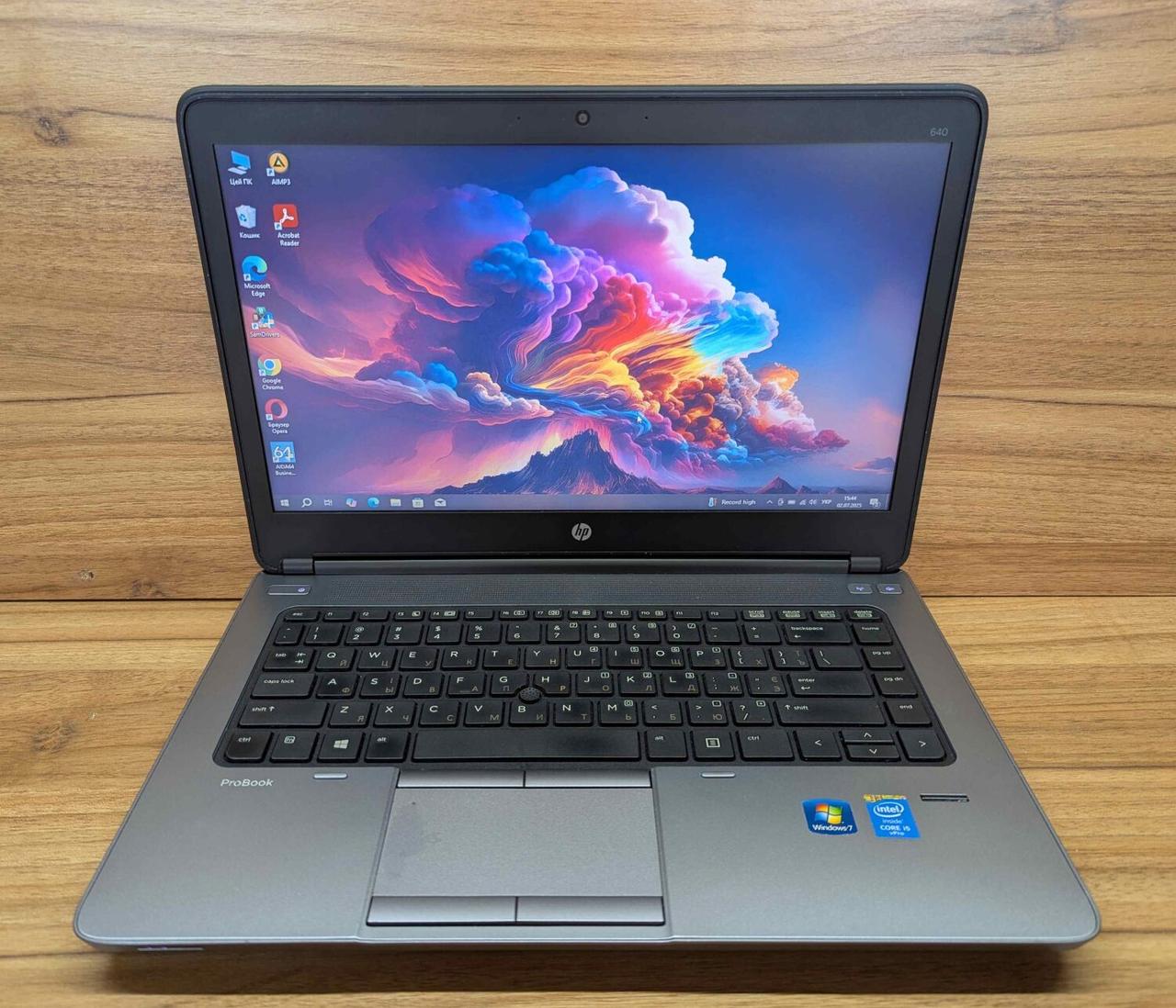 Б/в Ноутбук HP ProBook 640 G1 14" 1366x768| Core i5-4300M| 8 GB RAM| 240 GB SSD| HD Graphic 4600