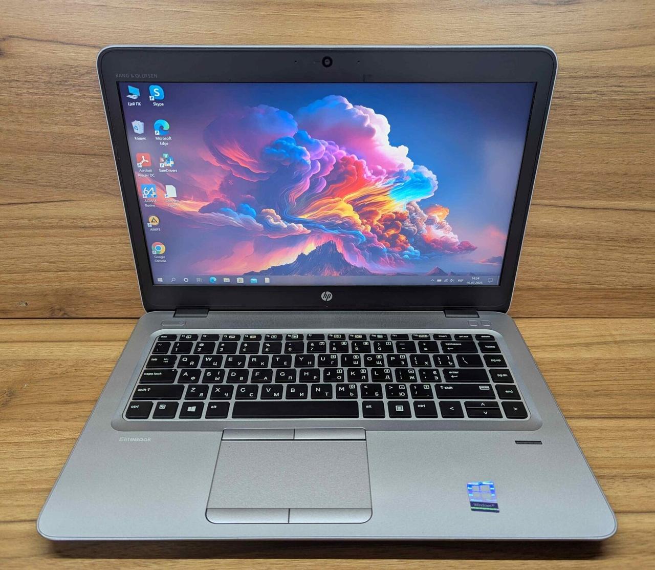 Б/в Ультрабук HP EliteBook 840 G3 14" 1920x1080| Core i5-6300U| 8 GB RAM| 240 GB SSD| HD 520