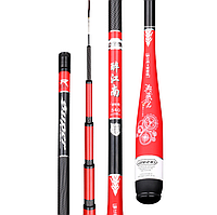 Вудилеще Херабуна "Червоний дракон" 3,60 м Карбон