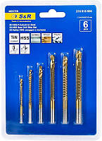 Набір свердл по металу S&R Meister (216816000) 6шт PR1