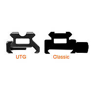 Компенсатор висоти Leapers UTG Universal, H: 12.7 мм, L: 140 мм, 13 слотів Weaver/Picatinny (MT-RSX5L), фото 9