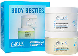 Набір для догляду за тілом Body Besties Alma K, (250 мл/250 мл)