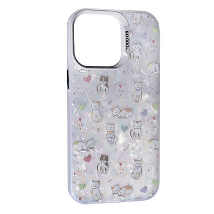 Чохол Soft Milky для Apple iPhone 14 Pro Love cat, фото 1