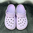 Крокси жіночі Dago лавандові піна 4399, фото 3