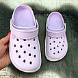 Крокси жіночі Dago лавандові піна 4399, фото 5